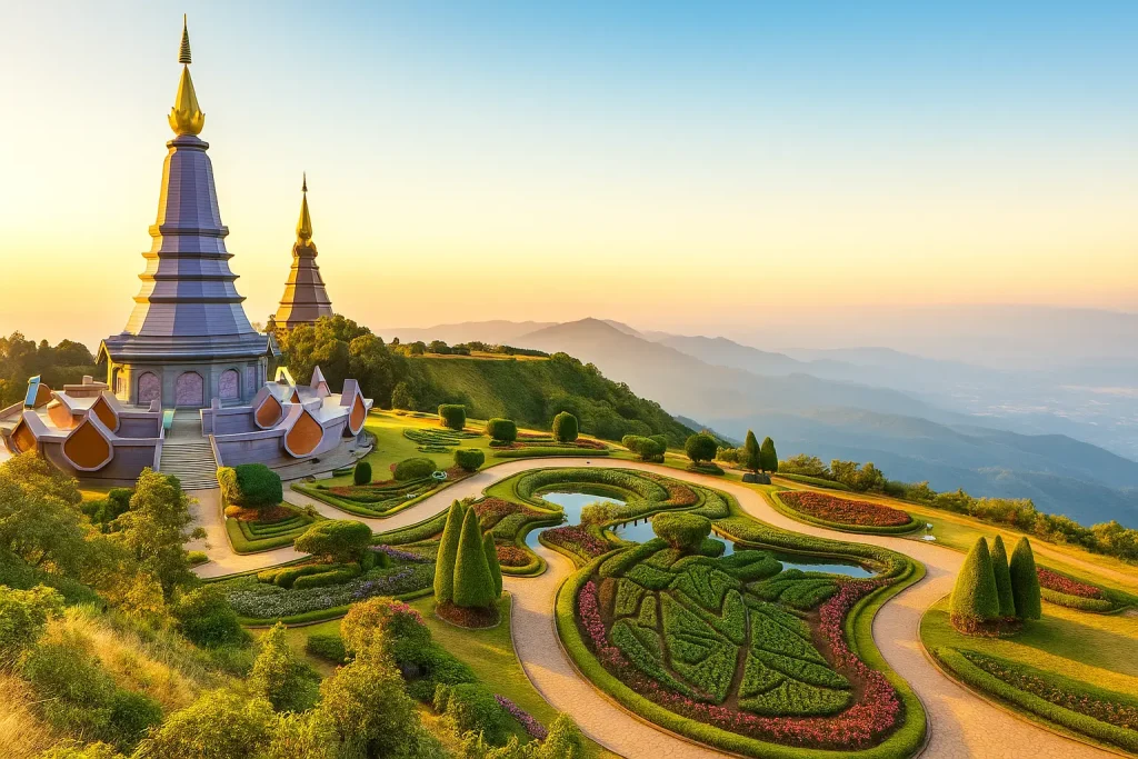 Doi Inthanon & the Twin Royal Pagodas